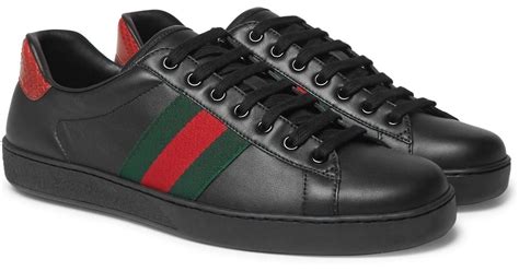 mens black gucci shoes